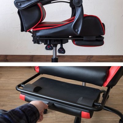 画像2: フルフラットバケットレーシングチェア　5色　家具　椅子　チェア　CR-S6147847