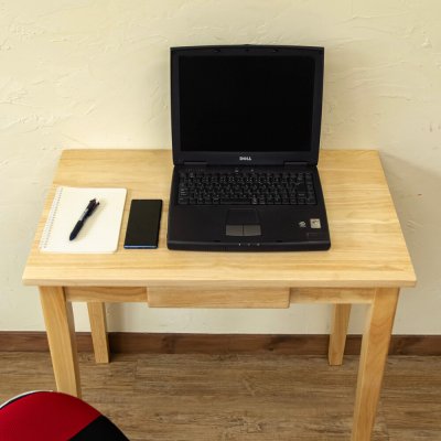 画像2: 【送料無料】木製テーブル(デスク) 75x45 NA/WW　机　デスク　CR-S8290090