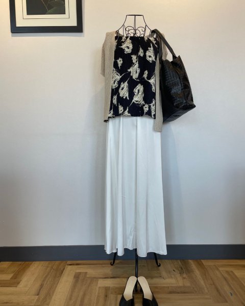 画像1: 【アバタール】ワイドロングパンツ　レディース (1)