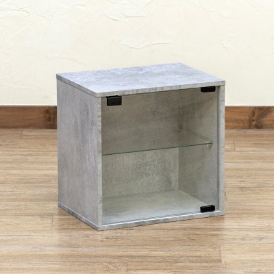 画像1: 【送料無料】CUBY コレクションケース　CGR/WAL/WW　棚　家具　収納　CR-S13823449　※沖縄への配送不可